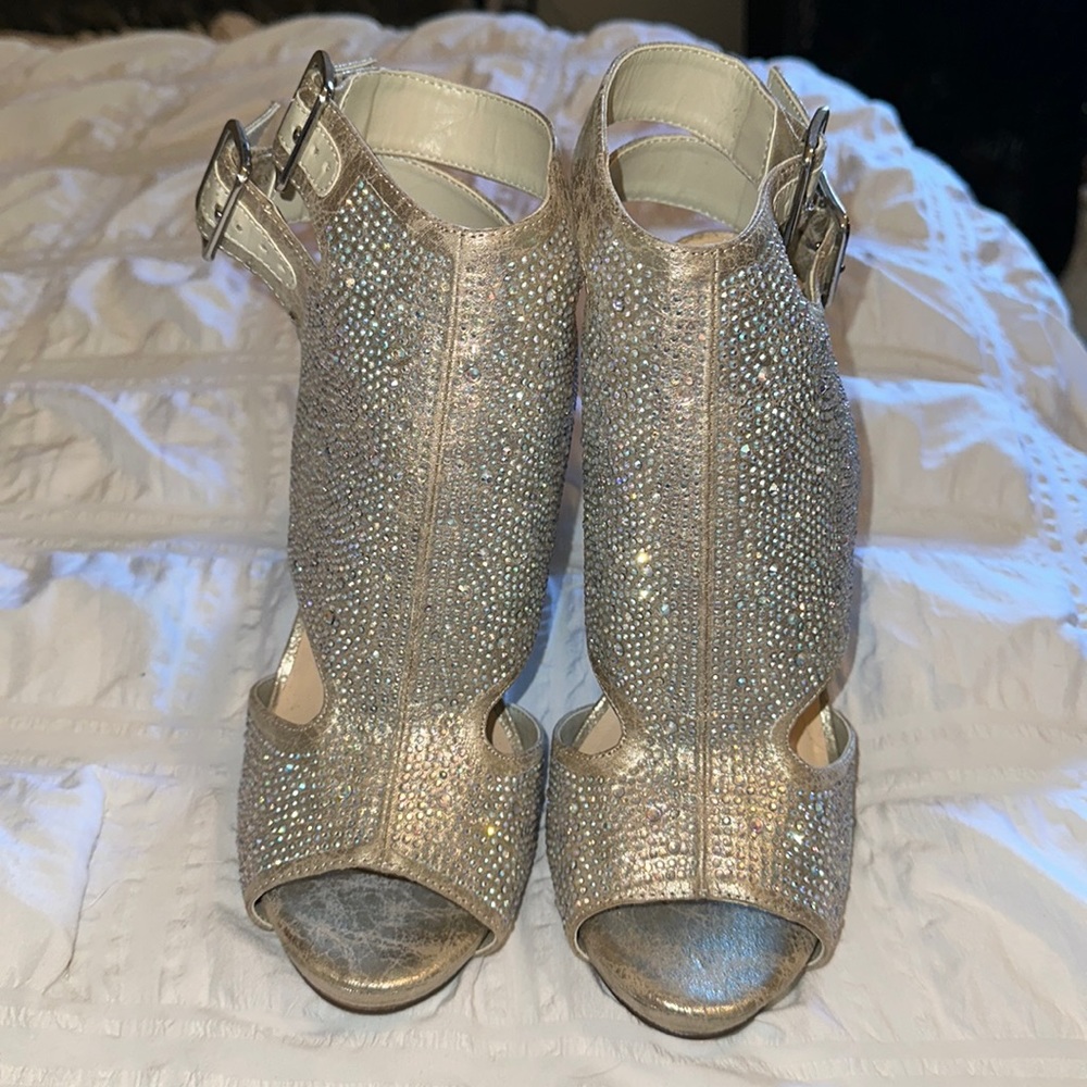 Betsey Johnson nothing but sparkles ✨ heels -box 2